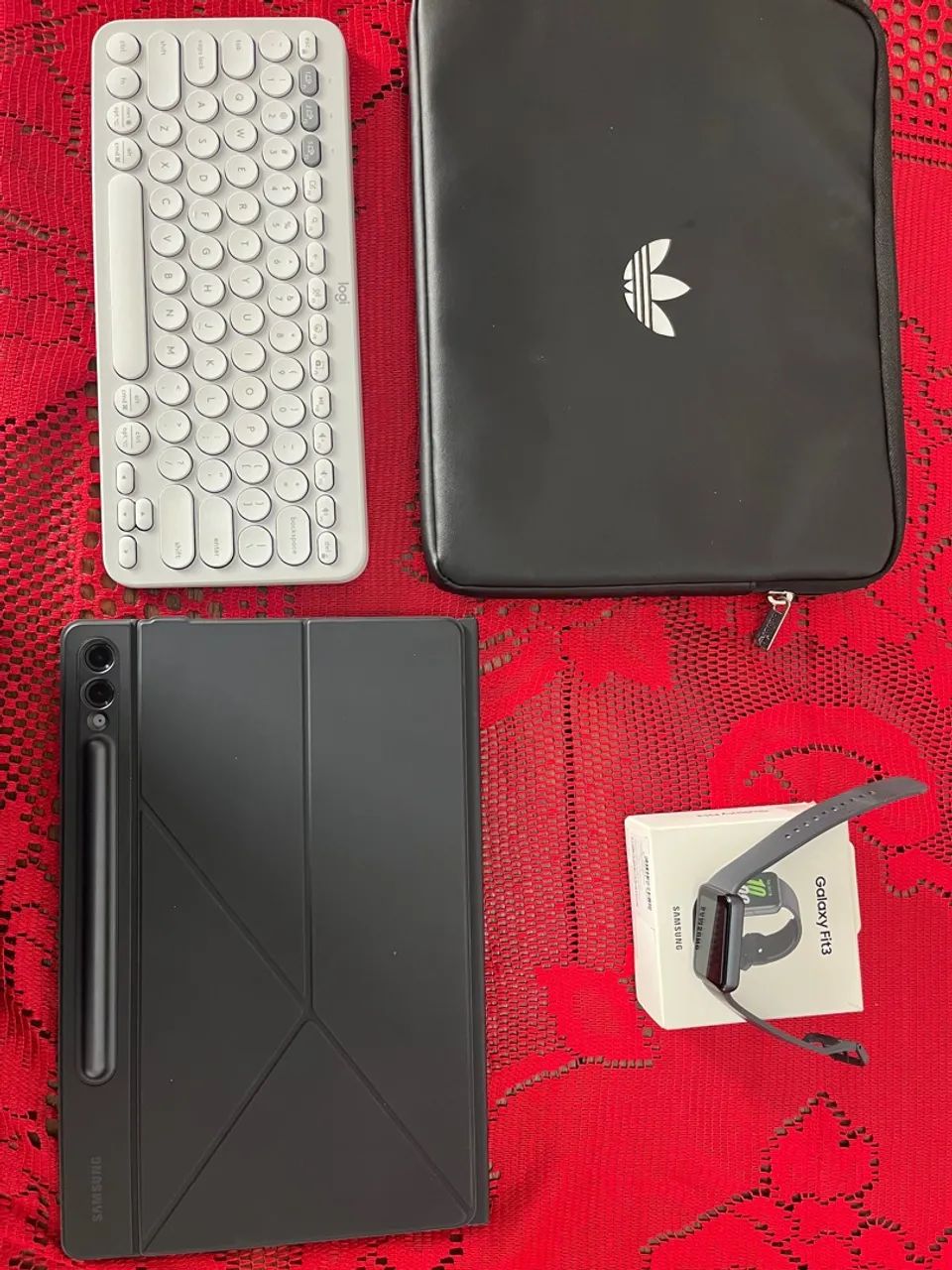 Tab S9 FE Plus + Galaxy Fit 3, Acessórios. - Foto 3