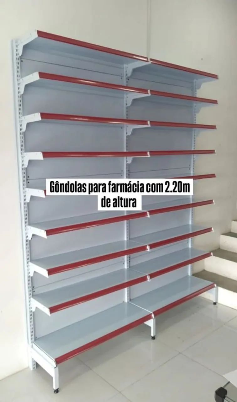 Gôndola farmácia 