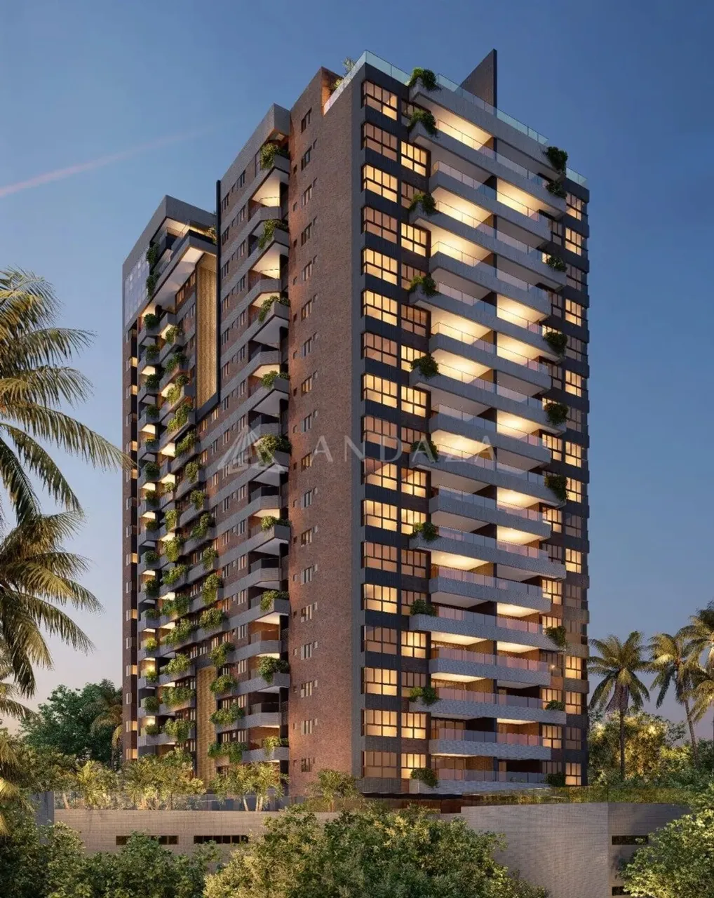 Vista Mar em Cruz das Almas Blend Grand Reserva | 131,m² | 3 Quartos | 2 Suítes | Varanda