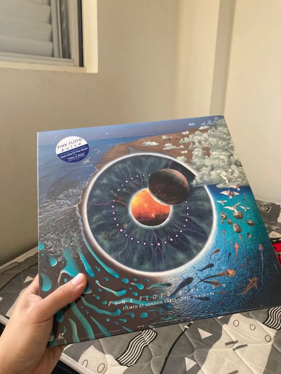 Laserdisc Pink Floyd Pulse Lacrado!