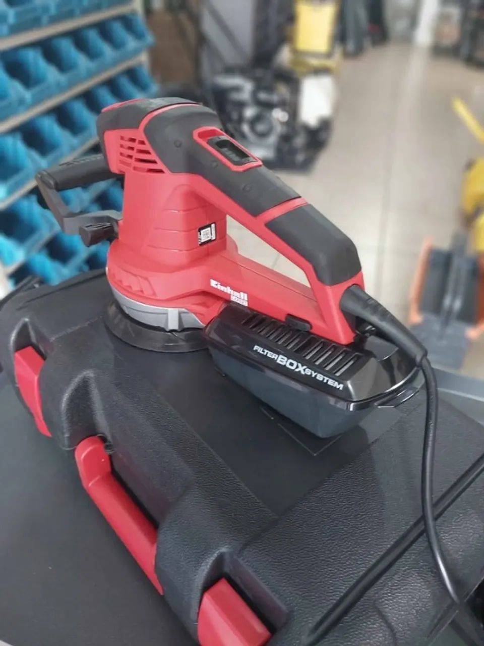 Lixadeira Roto Orbital Te-Rs40E 400w Einhell - (Nova) - Foto 2