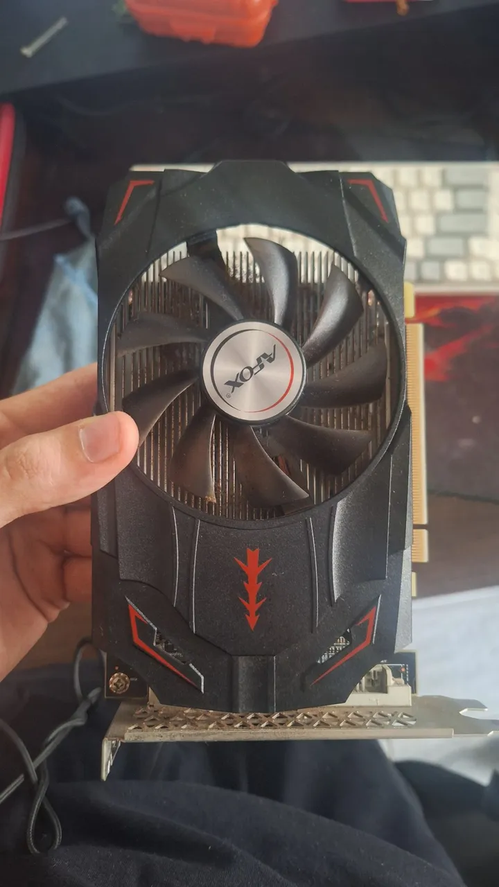 placa de vídeo AMD rx 550