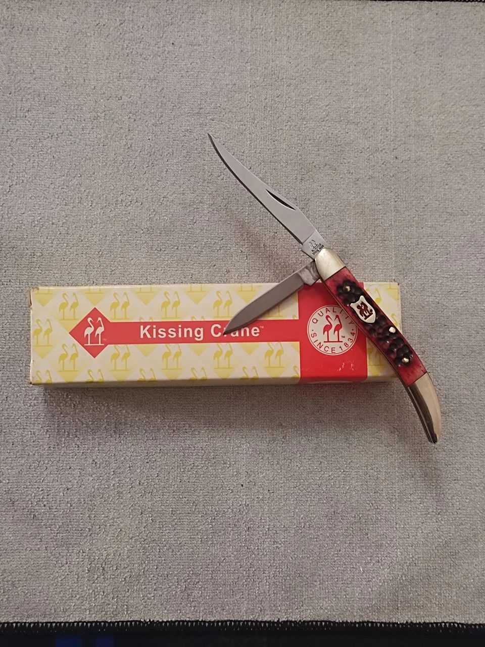 Canivete Kissing Crane Knives Mini Toothpick KC6224RD
