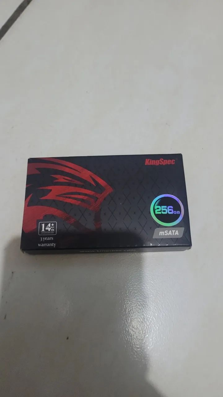 Ssd Msata KingSpec 256gb
