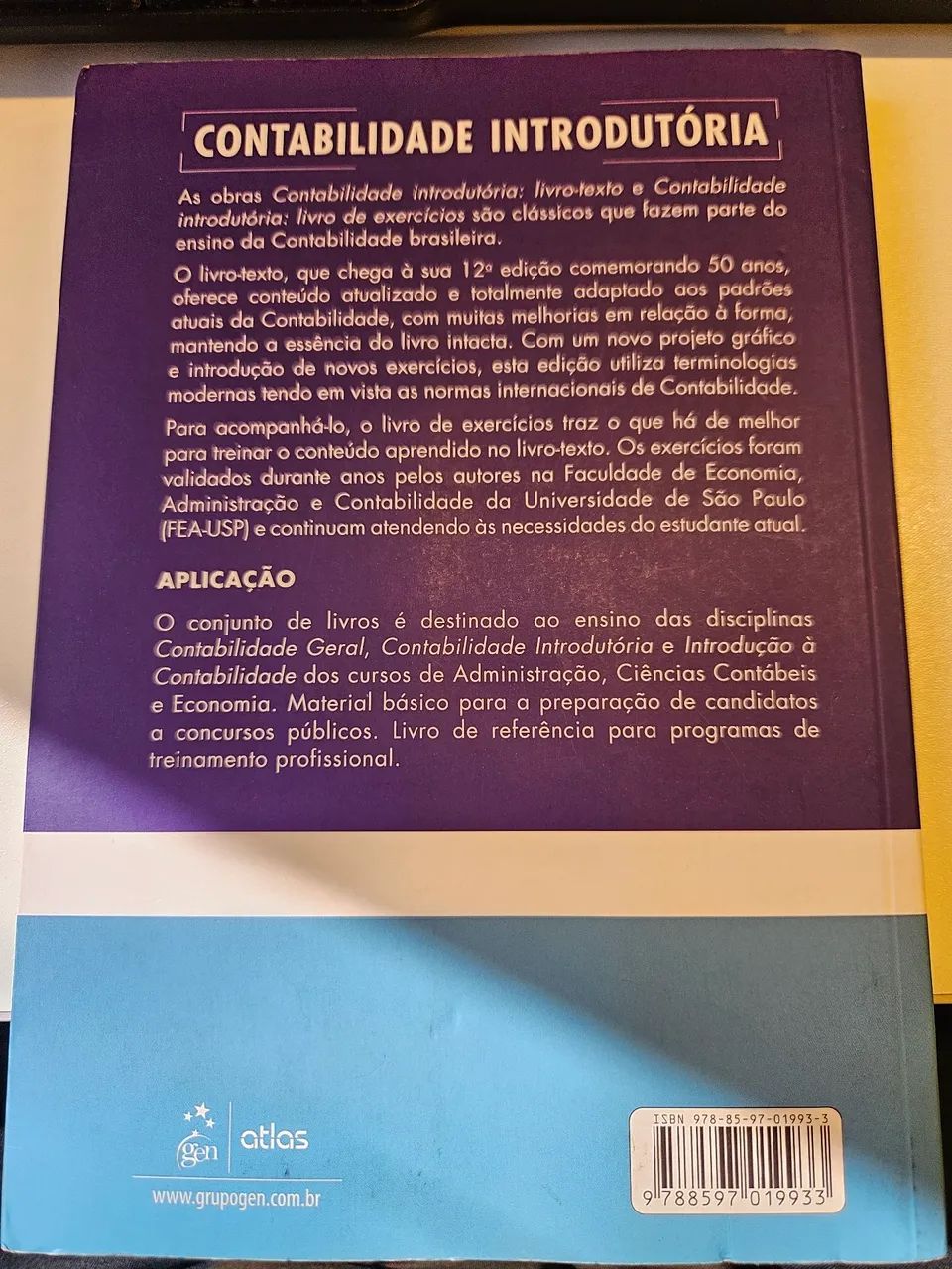 Livro de Exercícios Contabilidade Introdutória - 12ª Edição - Foto 3