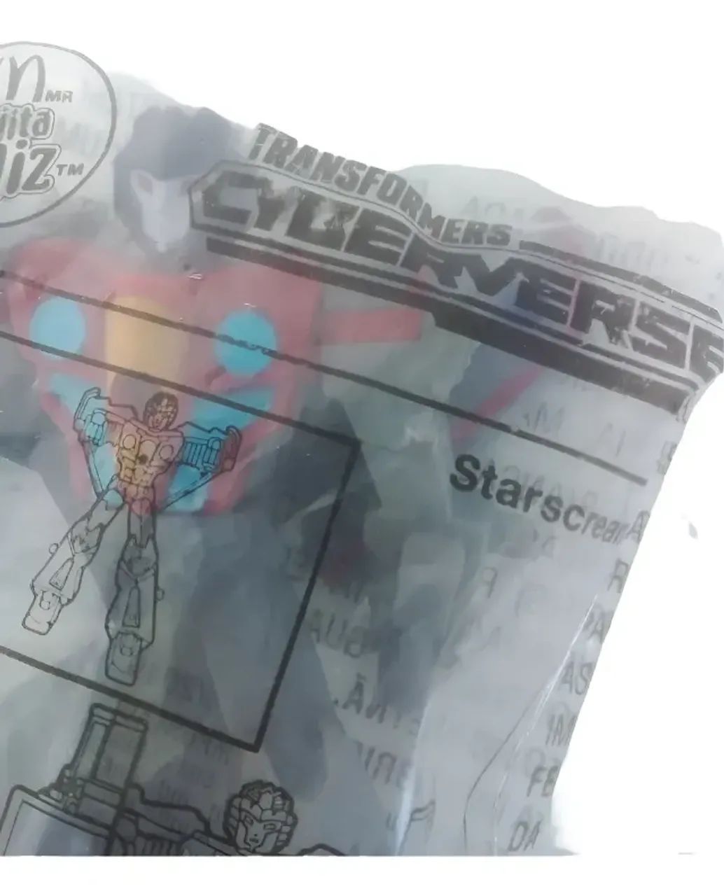 Promocional Mcdonalds Transformers Starscream Lacrado 2019 - Foto 3