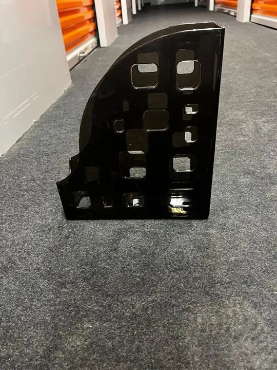 Porta-revistas de acrílico preto 8unidades por 100,00reais - Foto 3