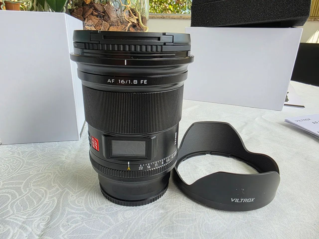 Lente Viltrox AF 16/1.8 FE para Câmeras Sony E-Mount - Foto 4