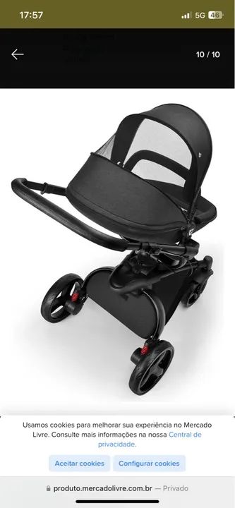 Carrinho de Bebê - Luxo e Conforto para o seu Bebê - Foto 3