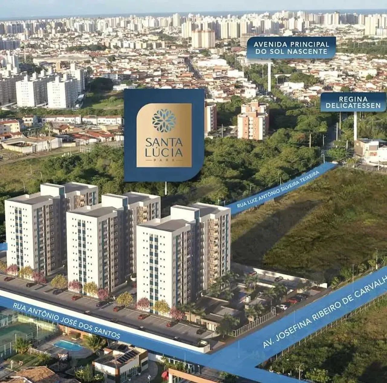 Santa Lúcia Park -Apartamento novo com 2/4 no Santa Lúcia