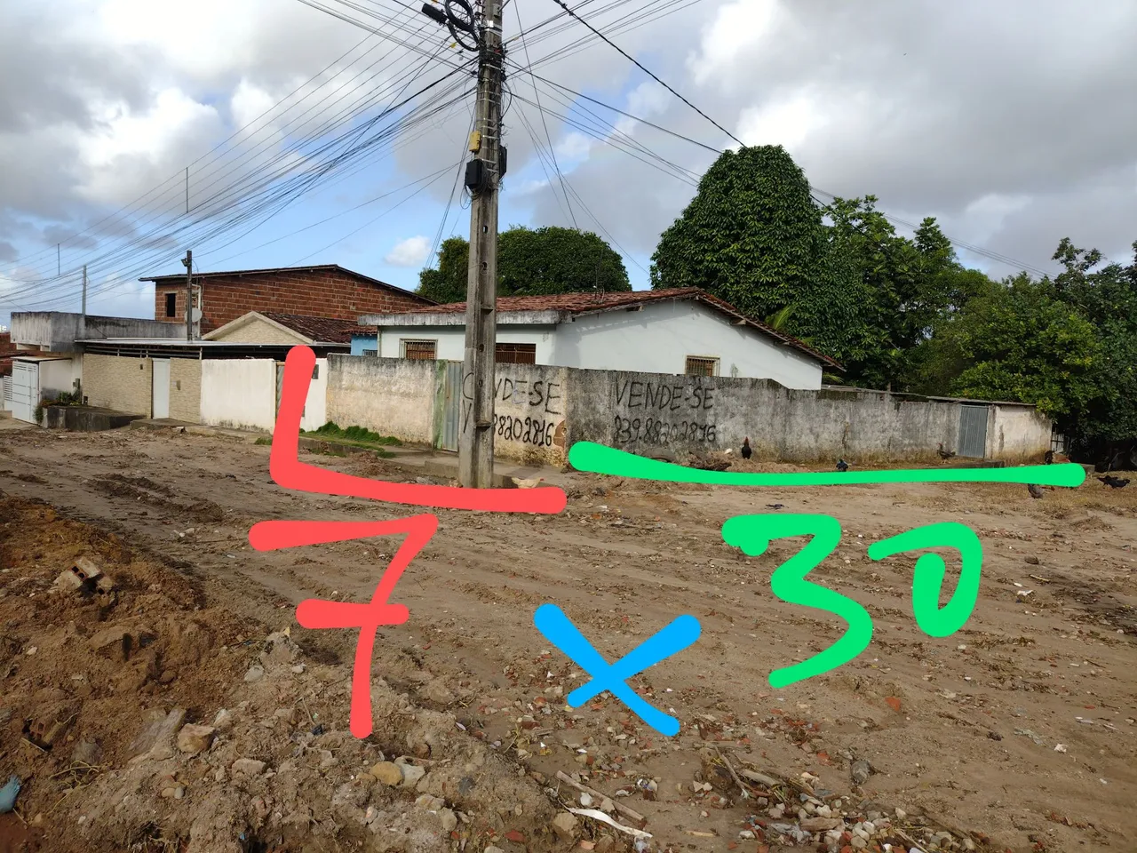 Vende se terreno