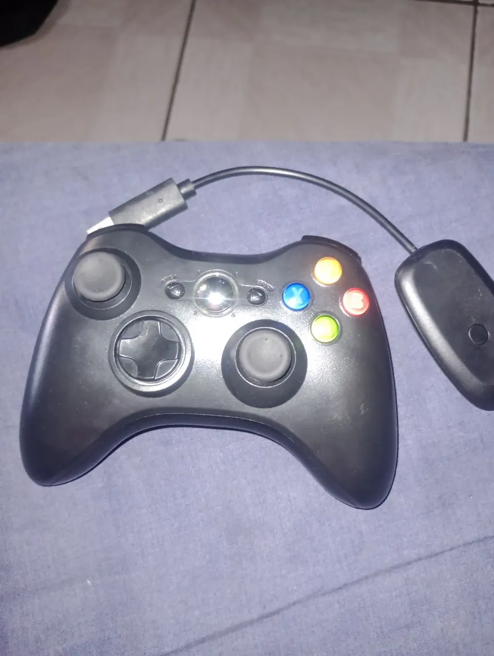 Controle Xbox 360 com Receptor