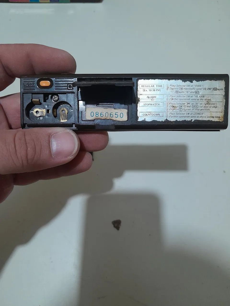 Relógio Digital Casio PQ-7 + Calculadora Casio No Estado Leia Descrição  - Foto 3