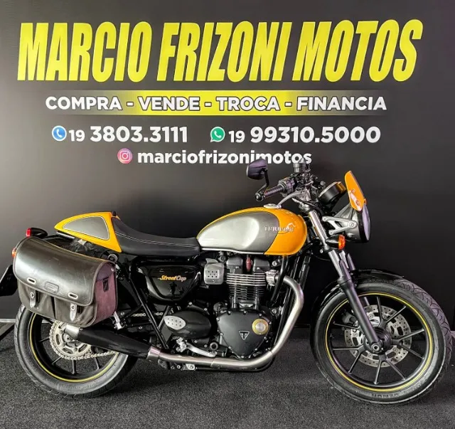 Triumph Street Cup 900cc 2017 c/ apenas 22.000 km