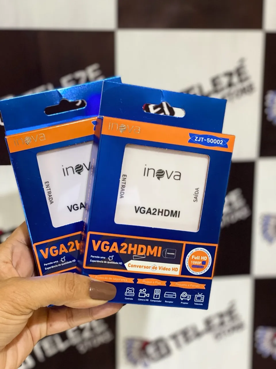 Conversor entrada VGA para saída HDMI