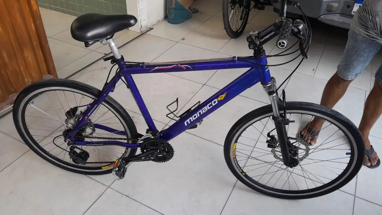 Bicicleta Monaco - Freio a Disco e suspensão  - Foto 3