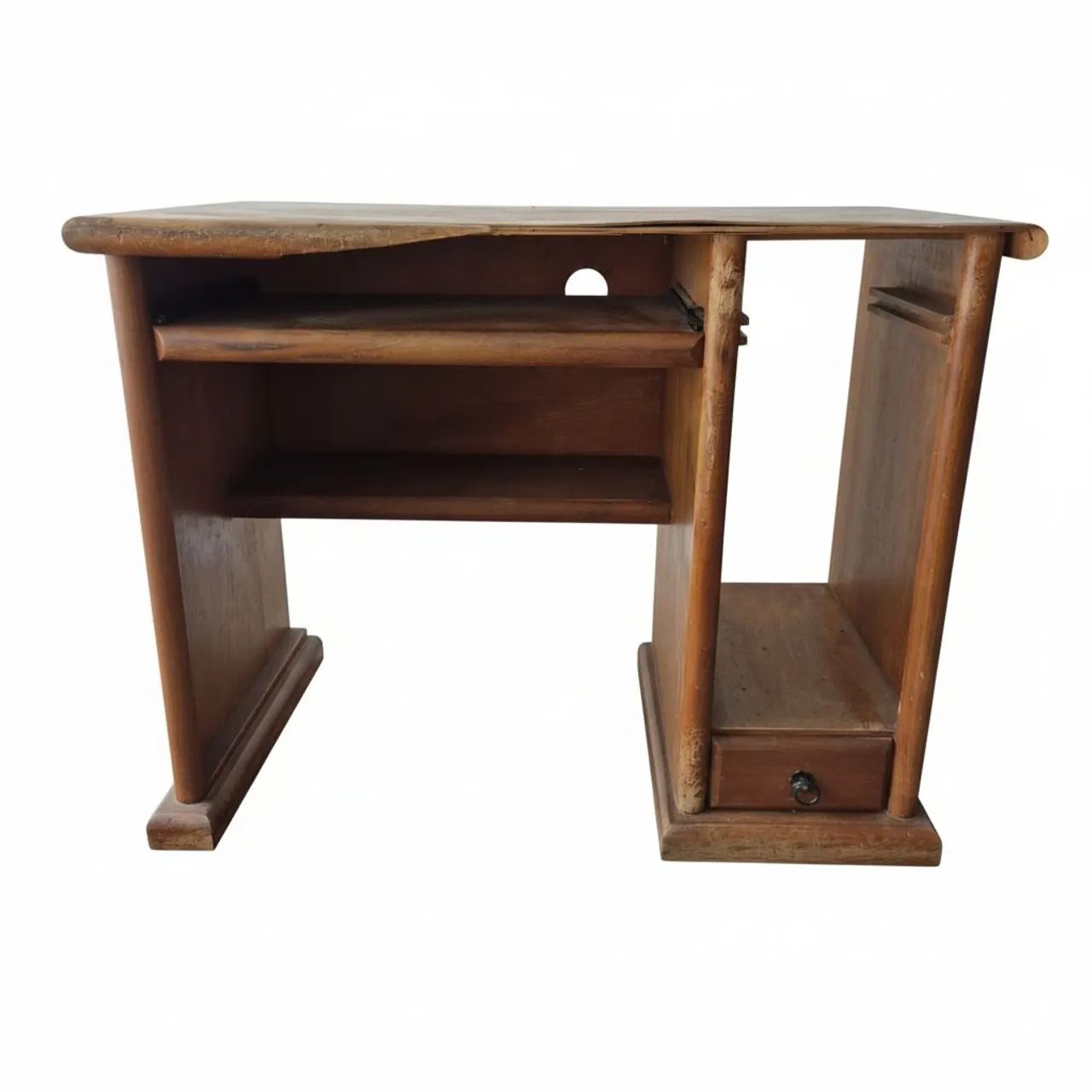 Vendo mesa madeira maciça com avaria
