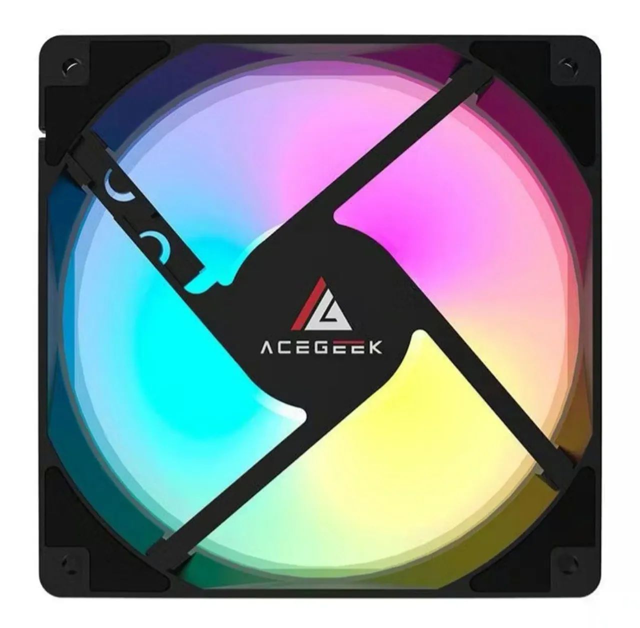 Ventoinhas Acegeek RW12 5x1, Rainbow, 5x120mm - Foto 3