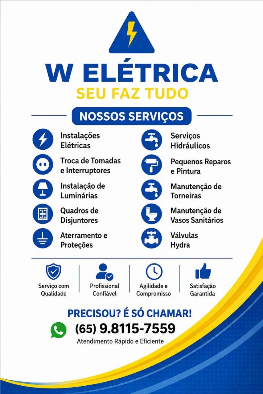 ELETRICISTA | MARIDO DE ALUGUEL | W ELÉTRICA SFT - Foto 2