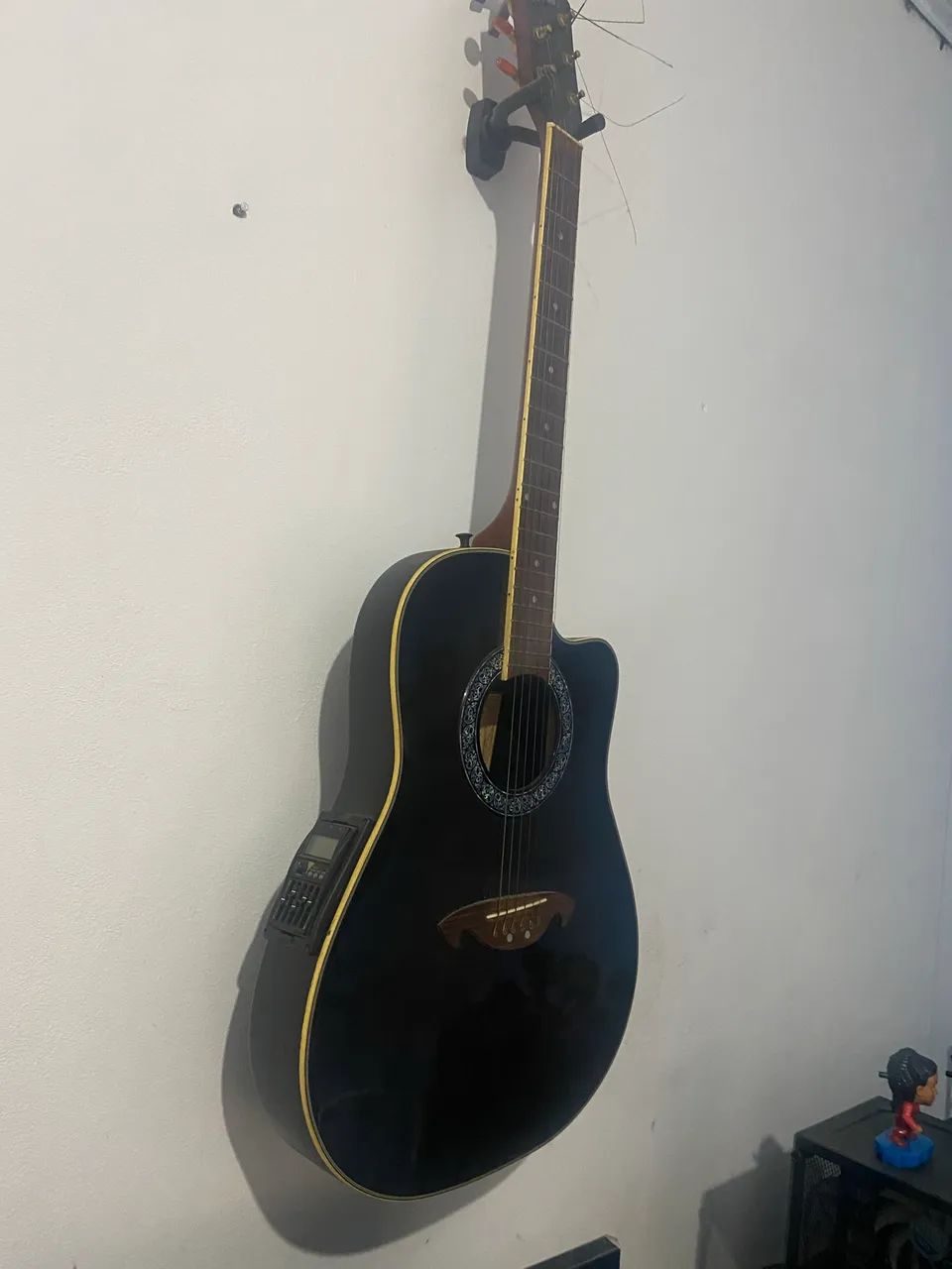 Violão Eagle Fibra Flat aço elétrico
