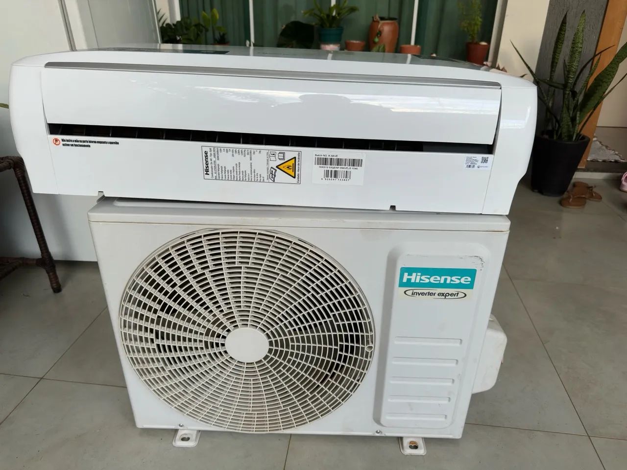 Ar condicionado split Hisense 12000BTUS