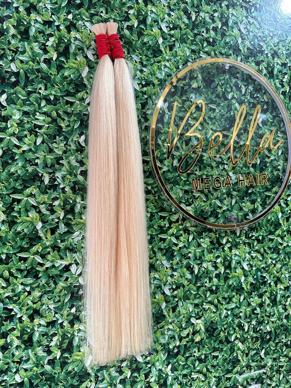 Vendo cabelo humano loiro 55/60 cm  - Foto 2