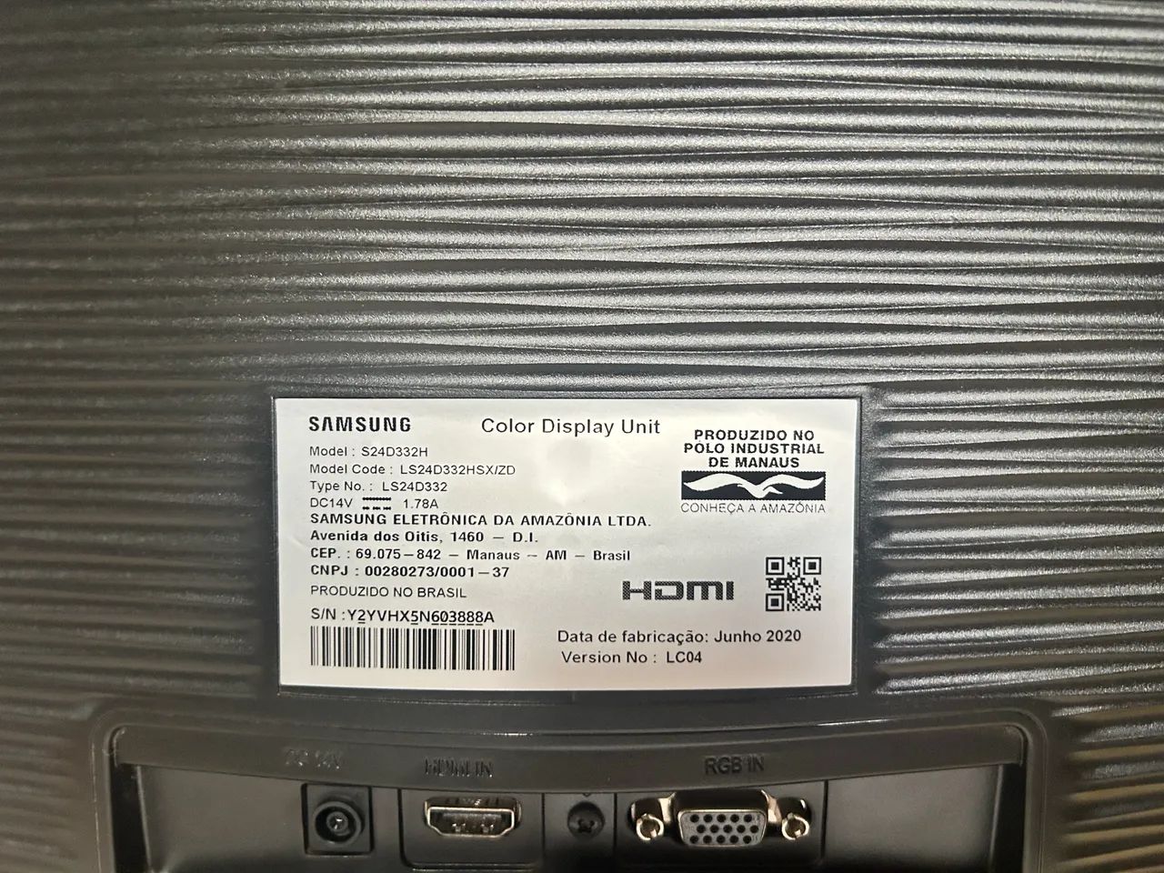 Monitor Samsung 24 polegadas  - Foto 4