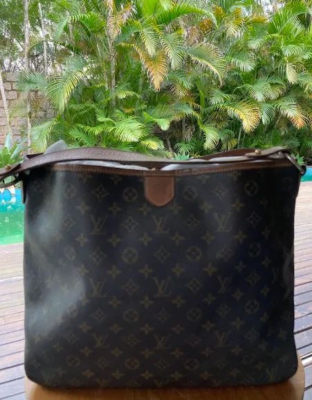 Bolsa Louis Vuitton Delightful MM Original - Monogram Marrom - Foto 5