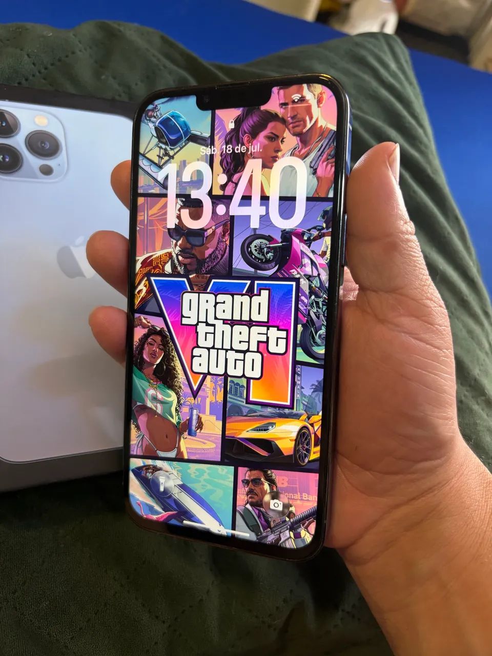 iPhone 13 Pro Max 256 azul  - Foto 3