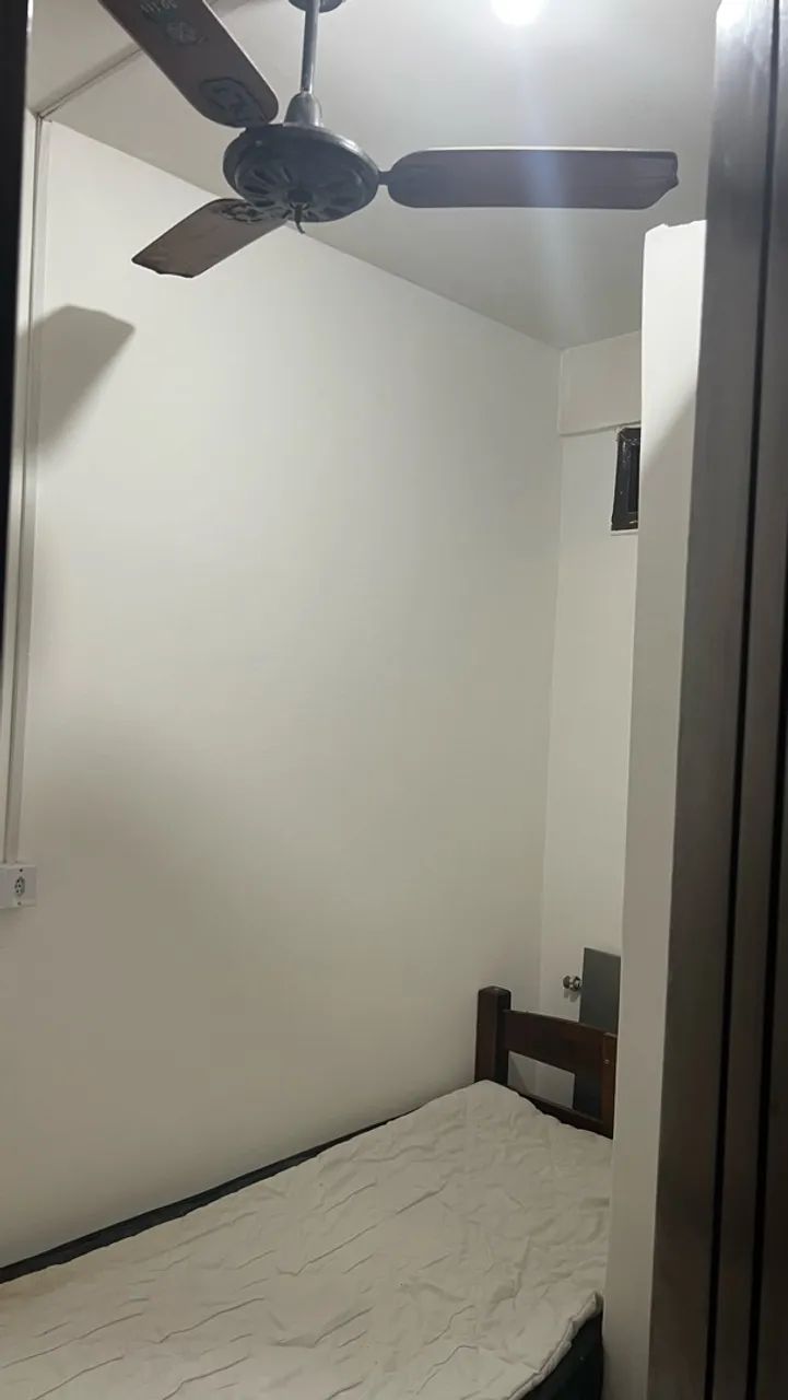 Quartinho com banheiro, tipo dependência 