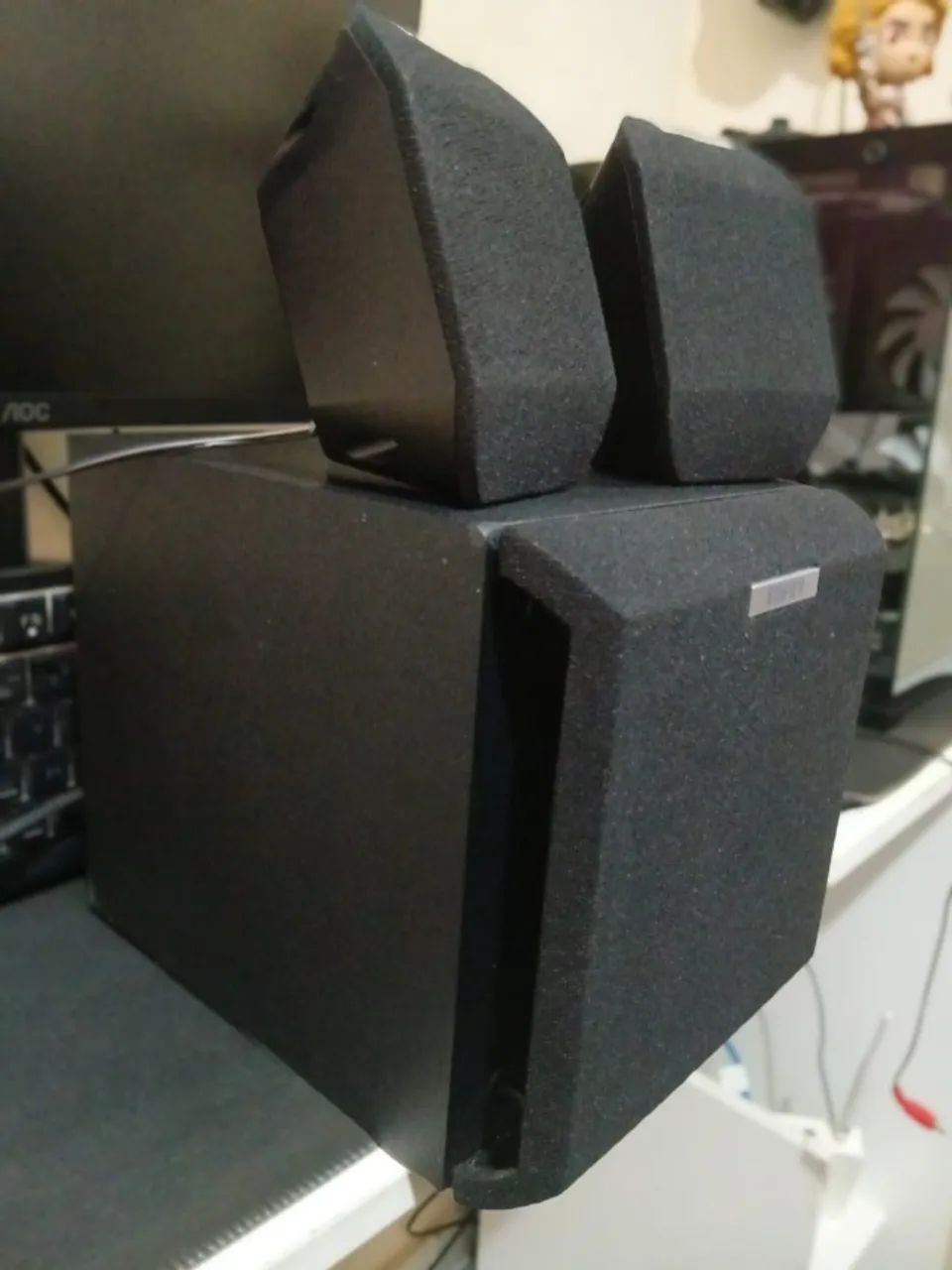 Caixa De Som 2.1 Edifier Pc X100b Bivolt 15w Rms