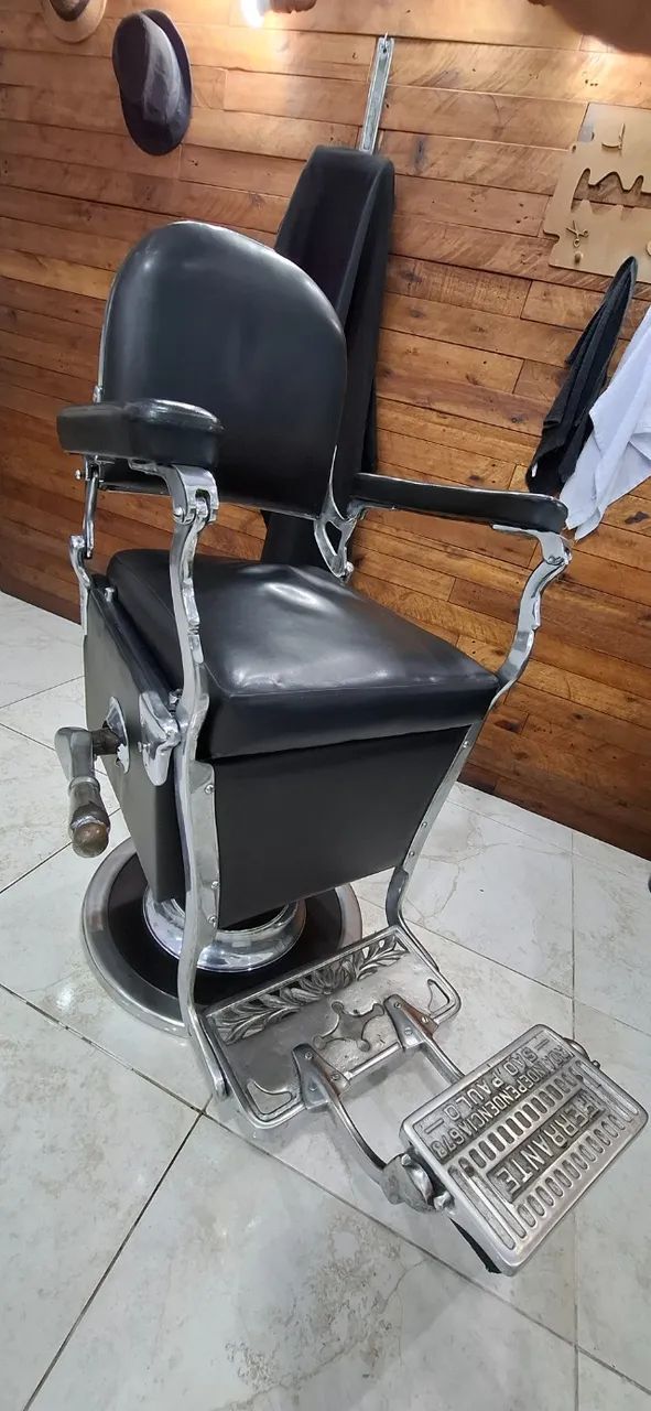 5 Cadeiras Ferrante reclinavel antiga, modelo retrô, clássico - Foto 4