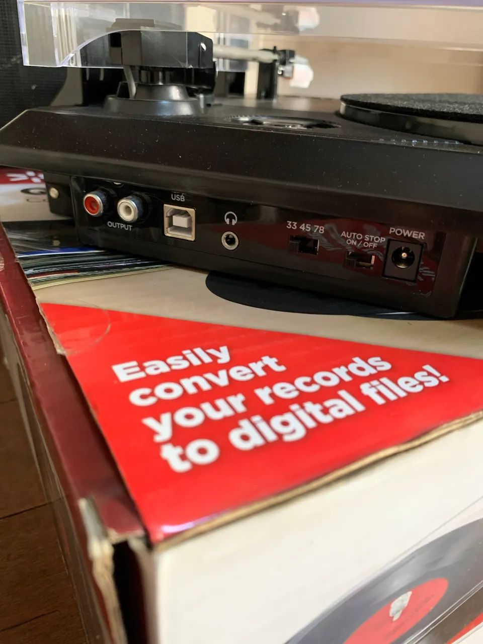 Toca disco e digitalizador de vinil  - Foto 4