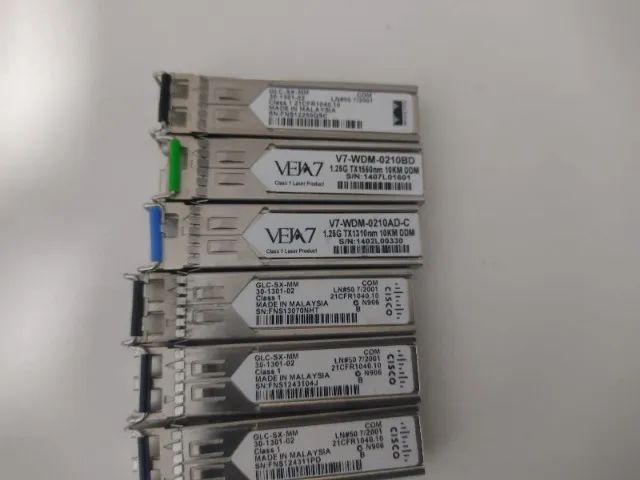 KIT COM 6 MODULOS GBIC-DIVERSOS - Foto 2