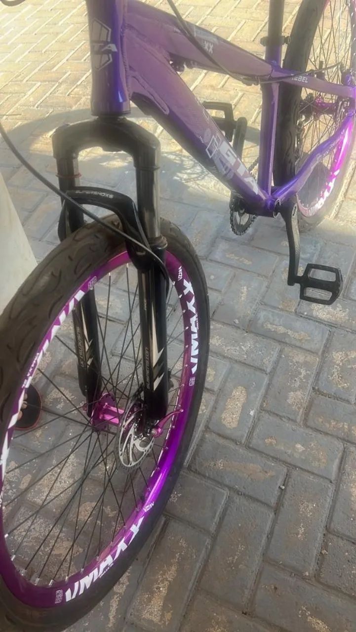 Bike GTA cubo K7 pmeus kender flame aros v Max  - Foto 2