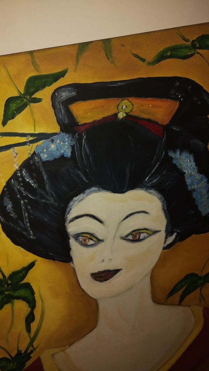 Quadro pintura a óleo artesanal  - Foto 2