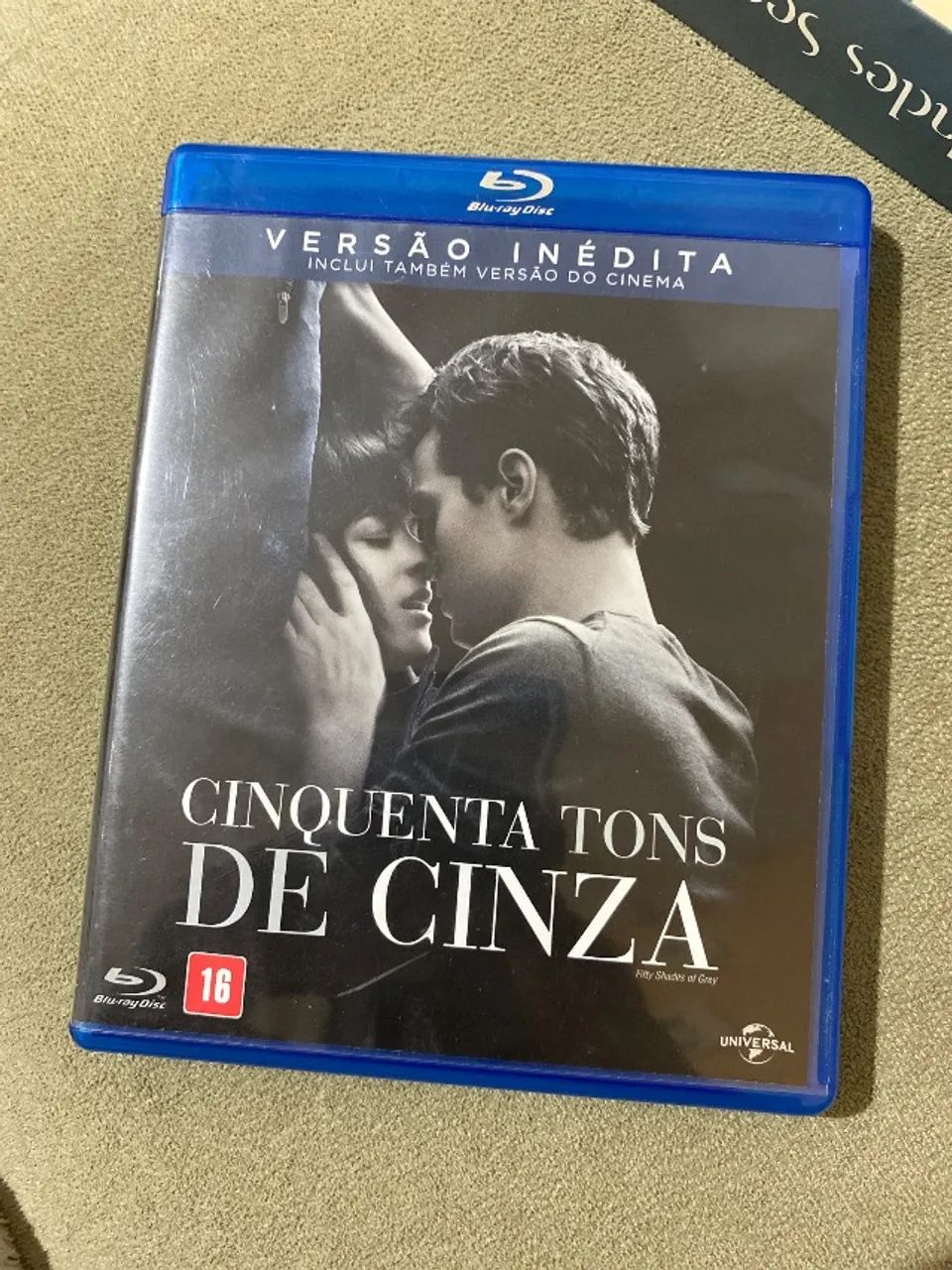 DVD cinquenta Tons de Cinza 