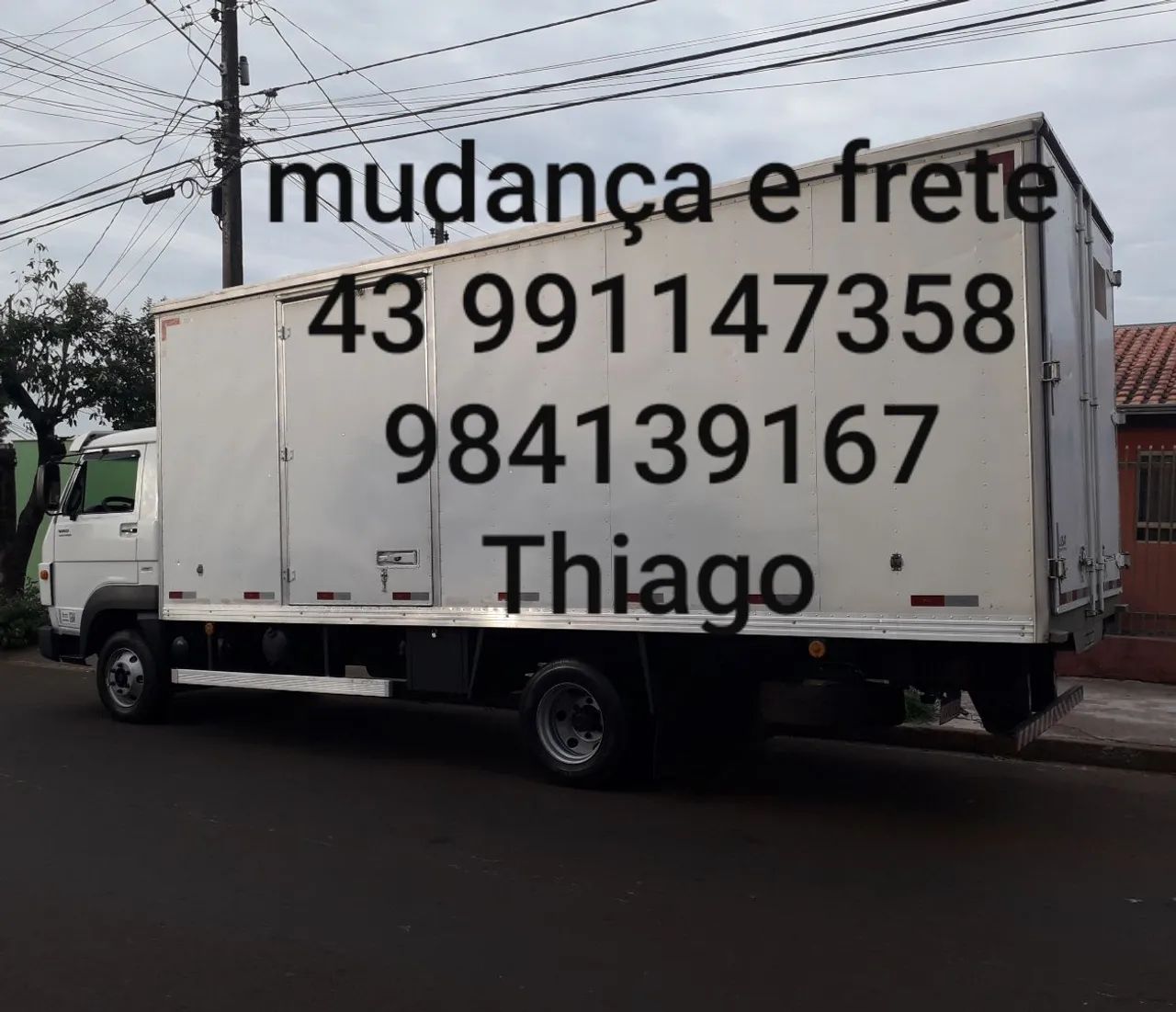 Frete e mudança 