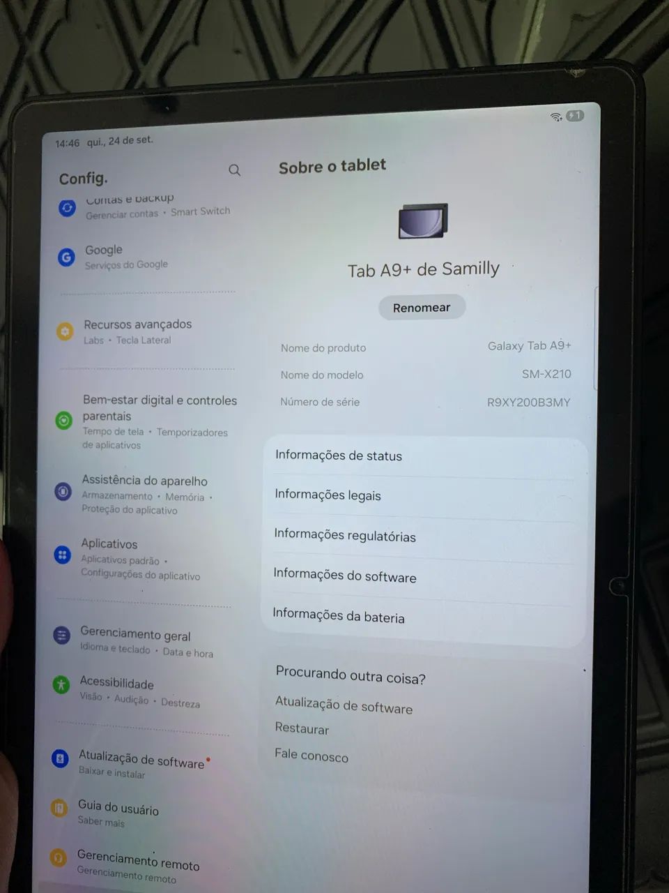 Samsung tab a9+ 11 polegadas  - Foto 5