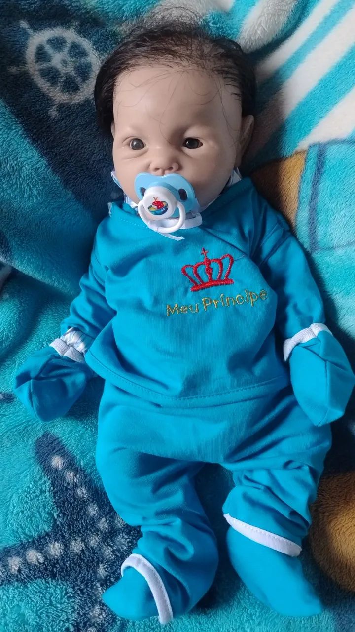Bebê reborn de silicone sólido  - Foto 2