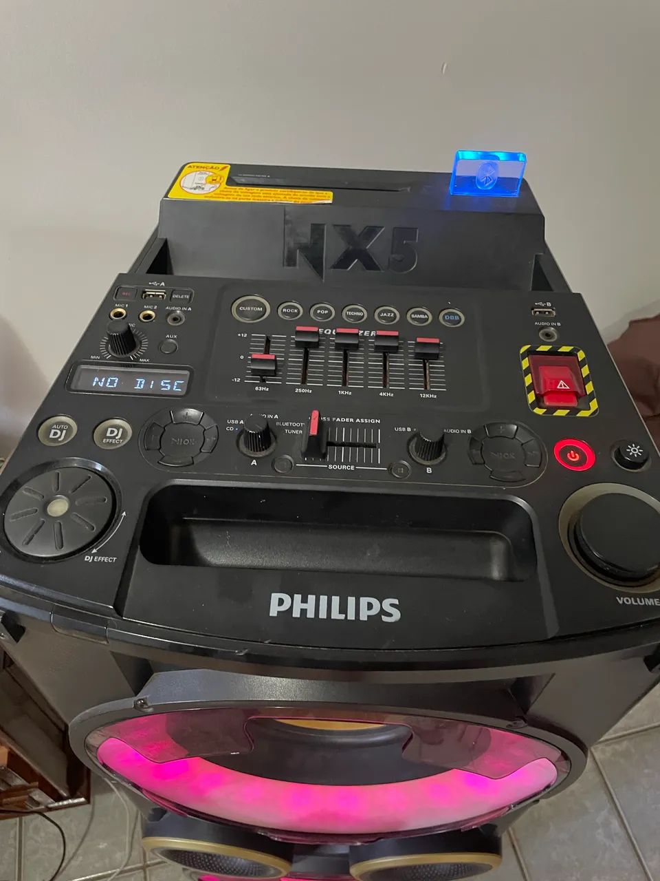 Caixa de som Philips NX5 - Foto 2