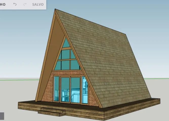 Chalé Pré-fabricado desmontável transportável Casa Container
