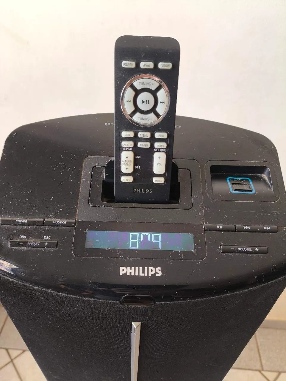 Caixa torre importada Philips DC570 com controle  - Foto 2