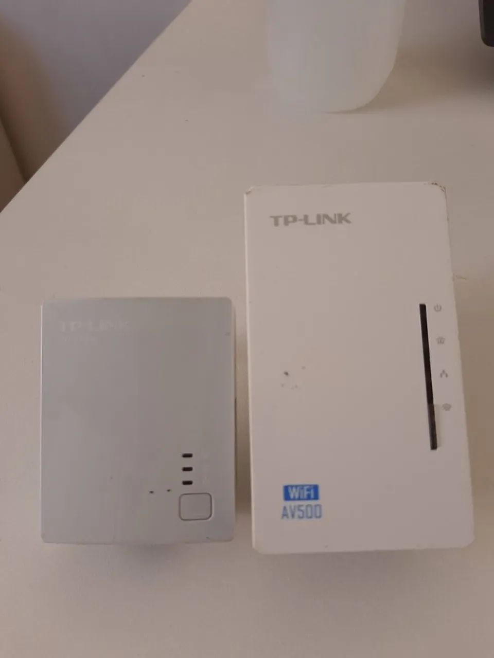 Extensor wireless powerline Tp-link Tl-wpa4220kit AV500 - Usado