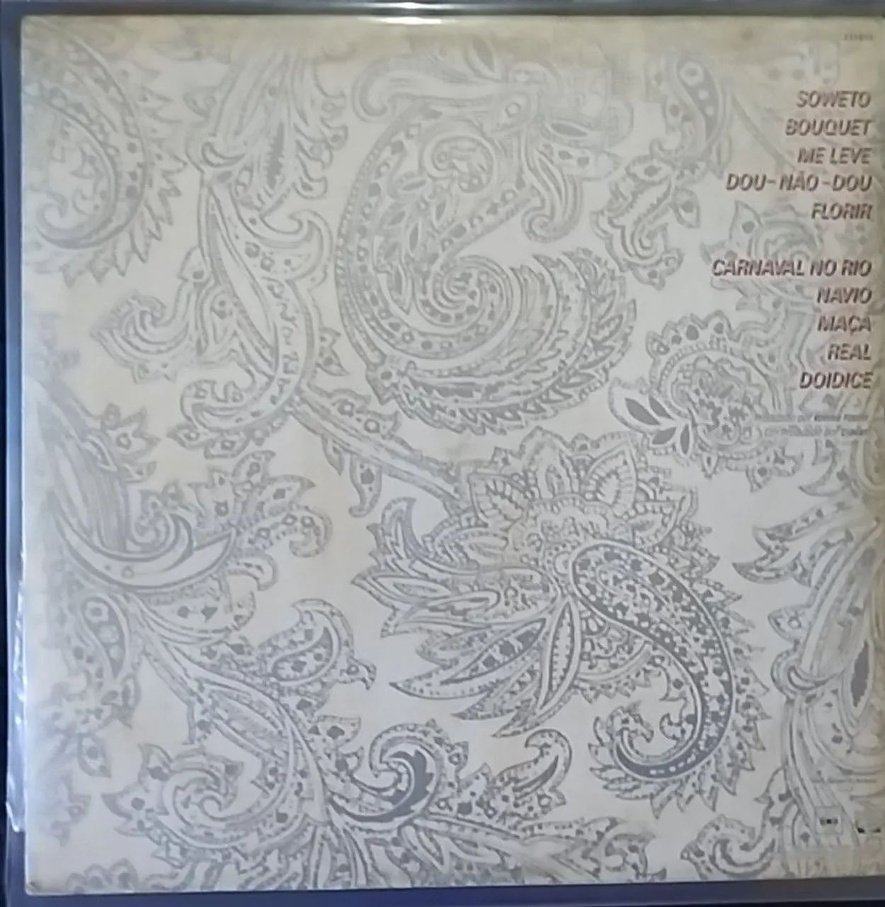 LP Djavan - Não É Azul, Mas É Mar (1987) Original - Foto 4