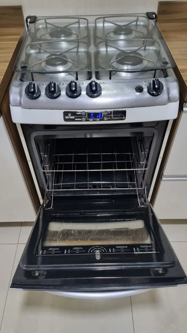 Fogão Electrolux Chef Timer 4 bocas em ótimo estado! - Foto 4