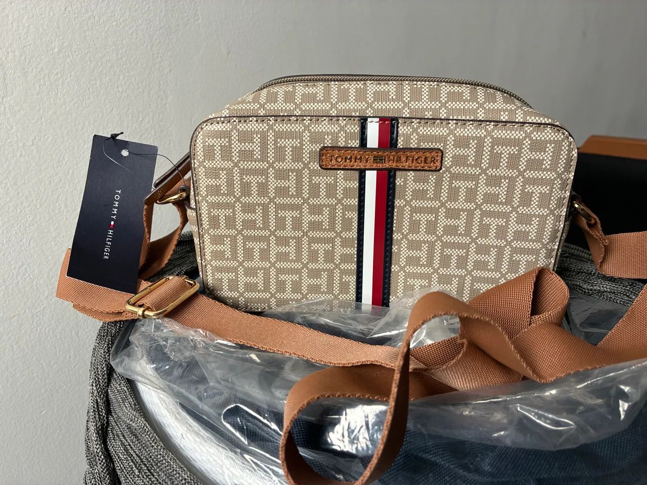 Bolsa Transversal Tommy Original Nova