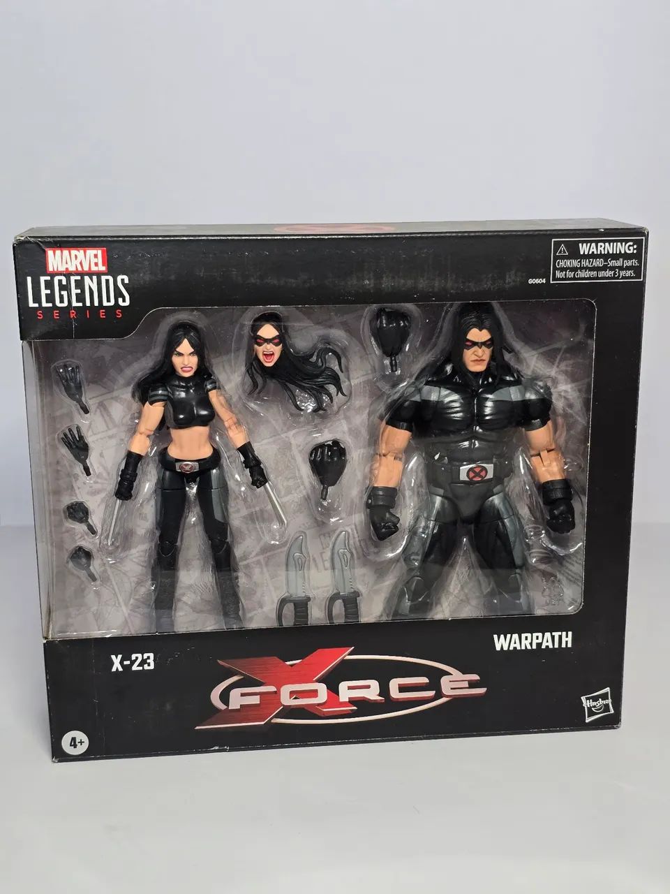 Marvel Legends X-23 e Warpath Xforce 2 pack lacrado 