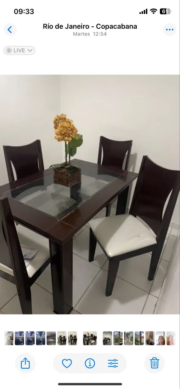 Mesa de jantar 4 lugares  - Foto 2