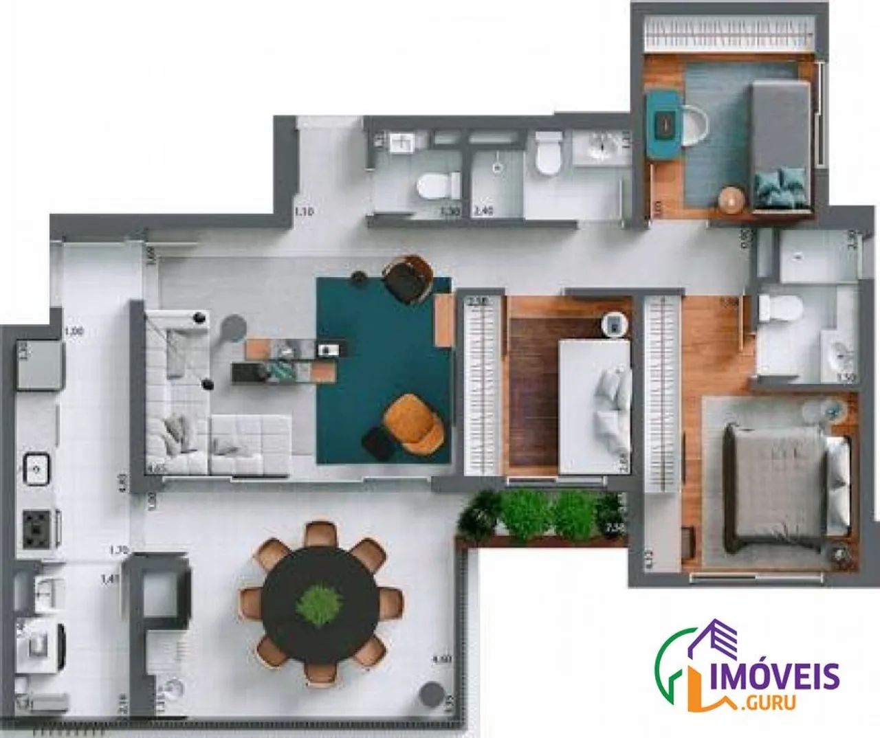 APARTAMENTO - PERDIZES - SP - Foto 4
